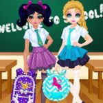 Jasmine and Elsa – School Bag Design Contest